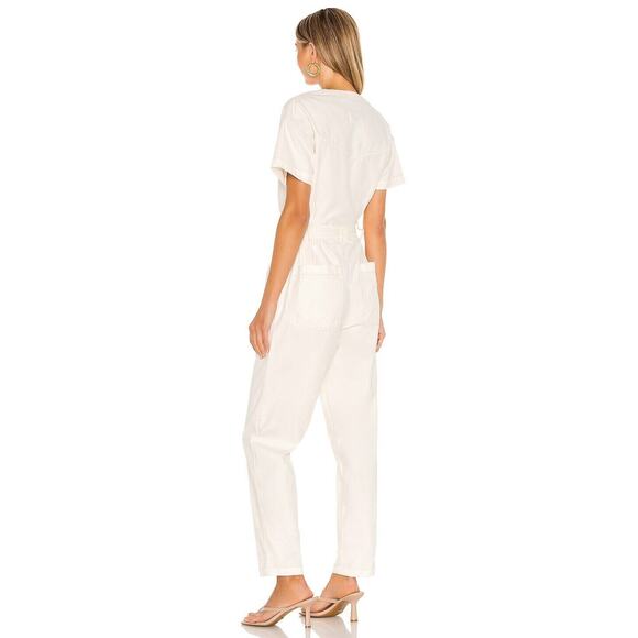 NWT Women's Pistola Freya Antique White Jumpsuit Sz S $188 SOLD OUT - Picture 7 of 8